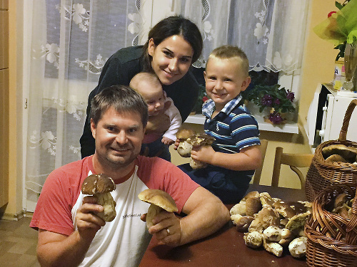 Šťastná rodina: Kelemenovci sú spolu už štyri roky, majú dve deti a žijú v Žiline.