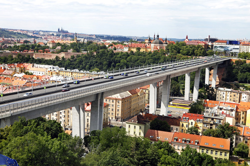 Nuselské premostenie, Praha.