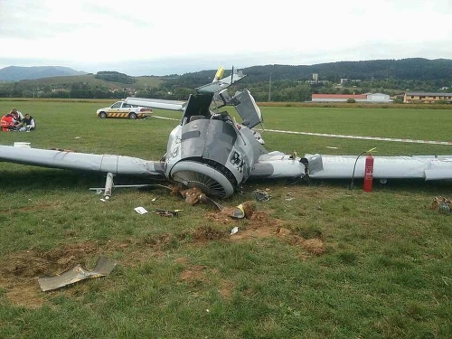 Lietadlo havarovalo na letisku na západnom Slovensku.