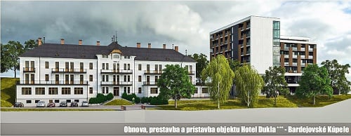 Po rekonštrukcii: Takto bude vyzerať hotel Dukla po oprave.