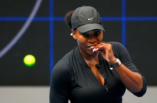 Serena v Melbourne už naplno trénuje.