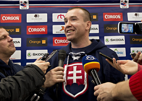 Na snímke generálny manažér Olympijského tímu SR Žigmund Pálffy.