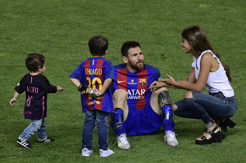 Messi a Antonella majú už dvoch krásnych synov.