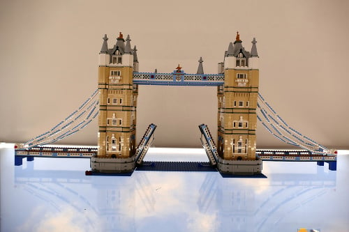 Medzi exponátmi nechýba ani známy londýnsky most.