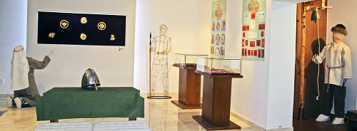 Múzeum uchováva vzácne exponáty.