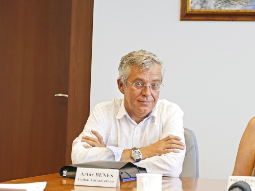 Šéf TFA Artúr Benes je optimista.