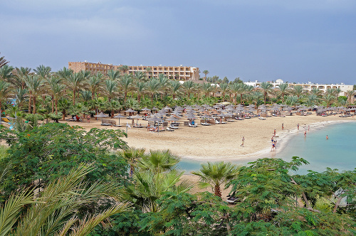 Rodina bývala v tomto rezorte v letovisku Marsa Alam.