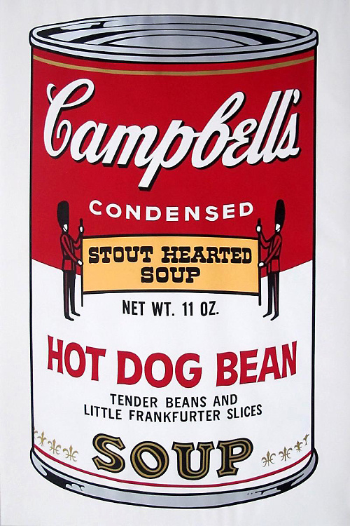 Originál Campbell´s Soup, Hot Dog Bean.