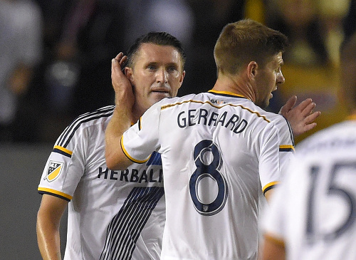 Steven Gerrard debutoval v drese LA Galaxy.