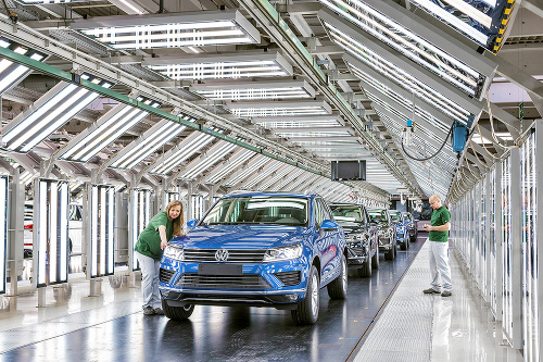 Luxus: V bratislavskom Volkswagene sa vyrábajú sériovo najdrahšie autá v rámci koncernu.