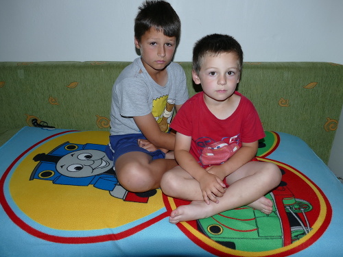 Dávidko (10) a Adamko (4) by zo všetkého najviac chceli ísť na výlet.