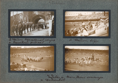 1912 - Olympijské hry v Štokholme, na ktorých sa zúčastnil Emanuel II. Andrássy.