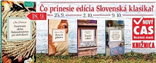 Čo prinesie edícia Slovenská klasika?