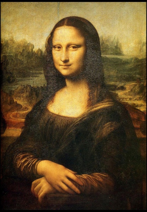 Portrét Mony Lisy je vystavený v parížskom múzeu Louvre.