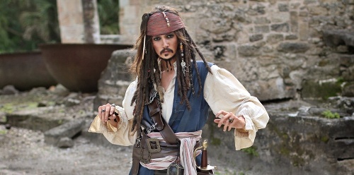Pirati z Karibiku - Jack Sparow.