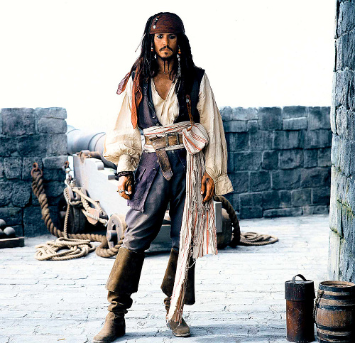Piráti z Karibiku - Jack Sparow.