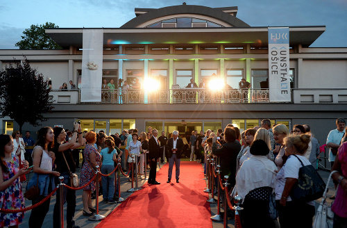 Slávnostné otvorenie 24. ročníka Medzinárodného filmového festivalu Art Film Fest, 17. júna 2016 v košickej Kunsthalle.