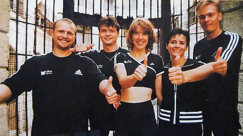 Rok 1997: Nikodým sa ako súťažiaci pokúšal obstáť v dobrodružnej súťaži.