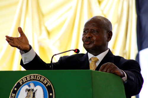 Prezient Ugandy Yoweri Museveni