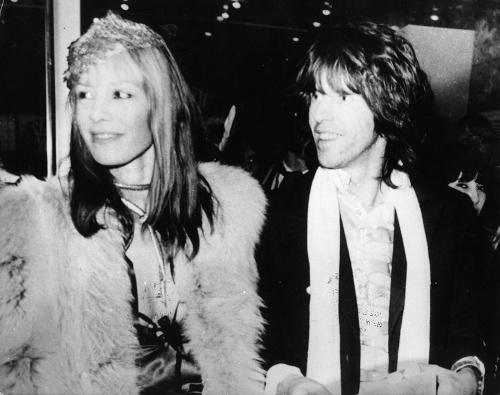 Anita Pallenberg s gitaristom The Rolling Stones Keithom Richardsom.