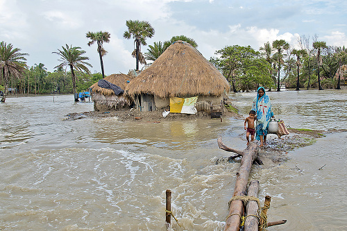 Koniec: Indický ostrov Mousiny sa ako mnohé iné v dôsledku klimatických zmien potápa.