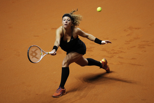 Nemecká tenistka Laura Siegemundová zaujala svojim outfitom.