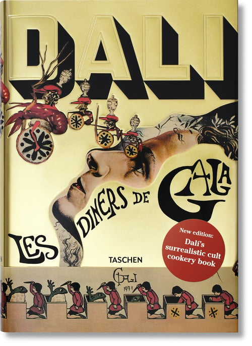 Kuchárska kniha Salvadora Dalího († 84).