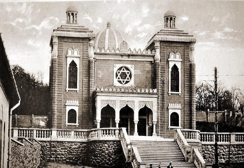 Ortodoxná židovská synagóga patrila k dominantám Vranova.