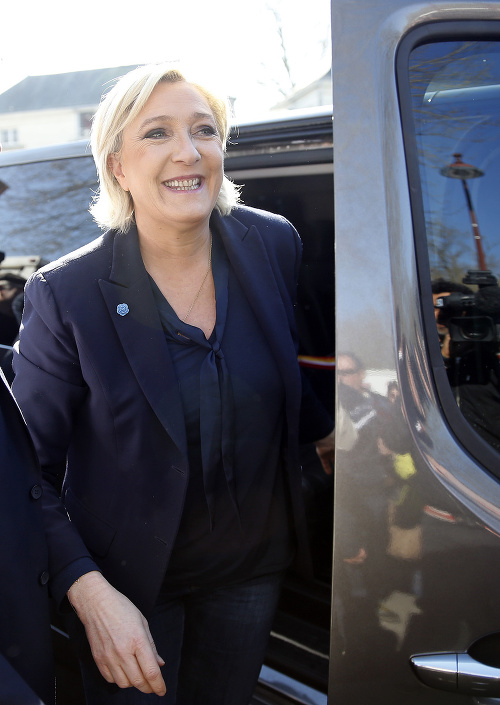Marine Le Penová - predsedníčka Front national nacionalistka