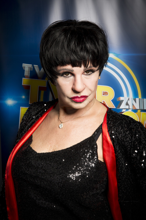 Máziková zažiarila ako Liza Minelli.