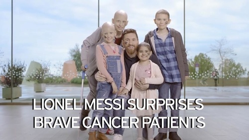 Messi je aktívnym podporovateľom kampane aj finančným donorom.