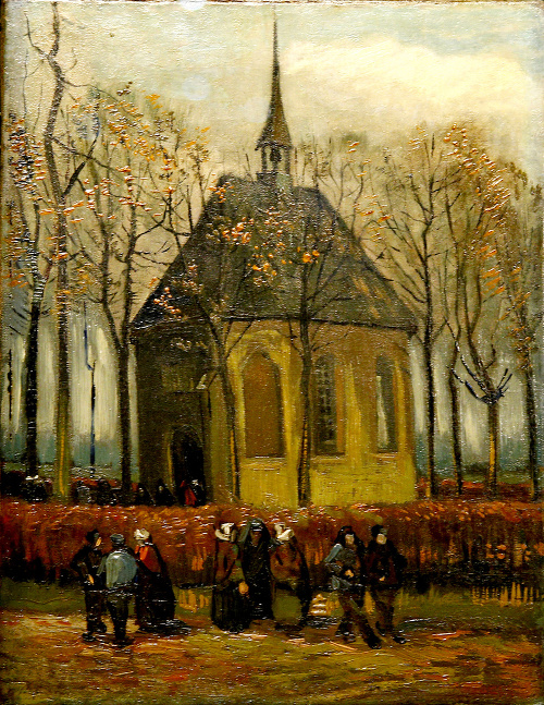 Kongregácia opúšťajúca kostol reformovanej cirkvi v Nuenene.