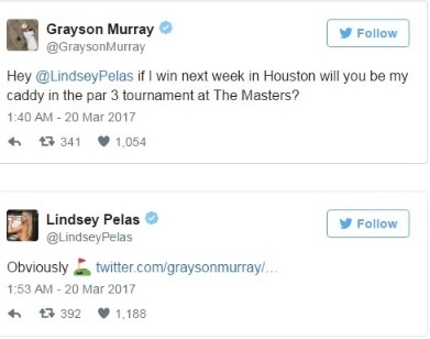 Murray oslovil Lindsey na twitteri.