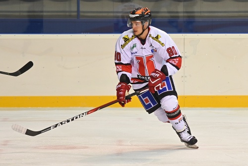 Libor Hudáček v drese Örebro Hockey.