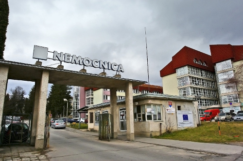 Nemocnica v Žiari nad Hronom, kde Vieru hospitalizovali a kde aj zomrela. 