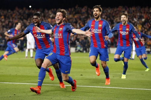 Zázrak na Camp Nou, Barcelona zdolala PSG 6:1 a postúpila.