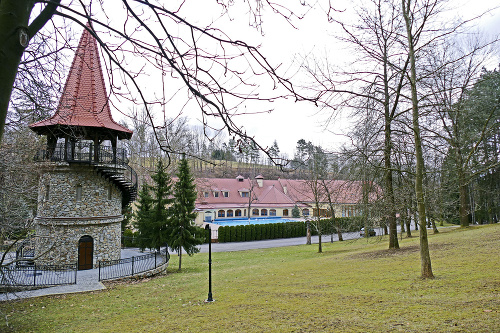 V tomto areáli Kúpeľov v Bojniciach bude prebiehať rehabilitácia. 