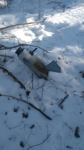 V lese za Kežmarkom našli nevybuchnutú sovietsku raketu!