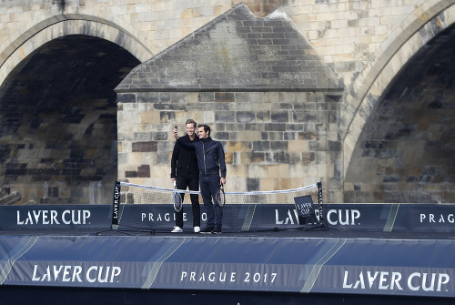 Čerstvý víťaz  Australian Open  prišiel do Prahy  spropagovať Laver  Cup, pri ktorého  zrode stál.