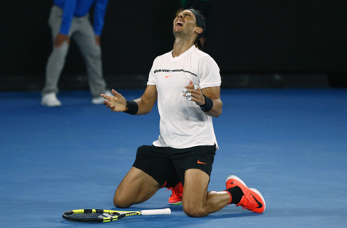 Rafael Nadal mal po postupe do finále obrovskú radosť.