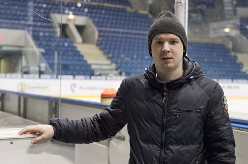 Na snímke brankár Denis Godla počas zrazu Olympijského tímu.