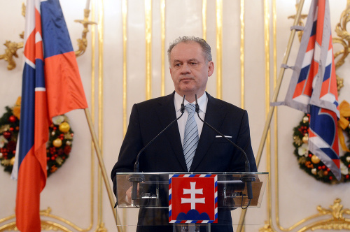 Prezident Slovenskej republiky Andrej Kiska