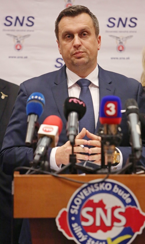 Predseda SNS Andrej Danko