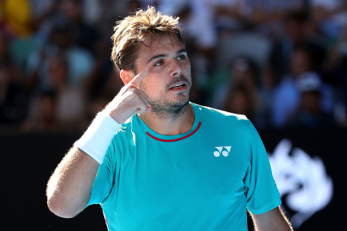 Stan Wawrinka sa stal v Melbourne prvým mužským semifinalistom.