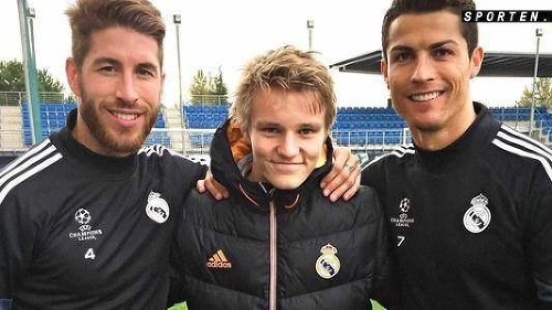 Real Madrid angažoval najväčší futbalový talent súčasnosti. Ödegaard (v strede) má len 16 rokov.