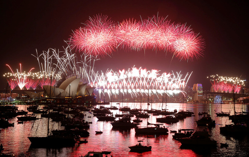 V Sydney už privítali Nový rok!