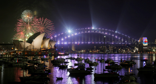 V Sydney už privítali Nový rok!