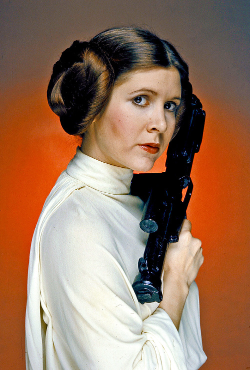 Herečkina dcéra Carrie sa preslávila ako princezná Leia vo Hviezdnych vojnách.