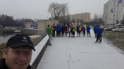 Košickí nadšenci sa oddávali behu rovno na Štedrý deň.