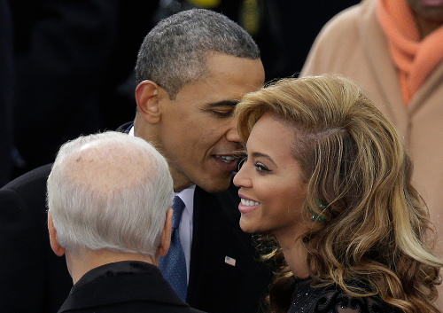 Hymnu zaspievala na Obamovej inaugurácii speváčka Beyoncé.